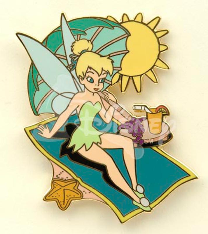 Retired New Disney Auctions Tinker Bell Summer Pin Le 1000 Tinkerbell Pins Tink Ebay 6735